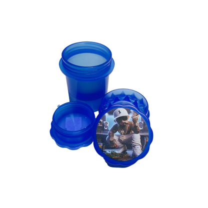 Rascador plastico Azul 8