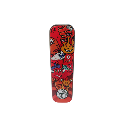 Contenedor Metalico Grande SoulBlime Rojo