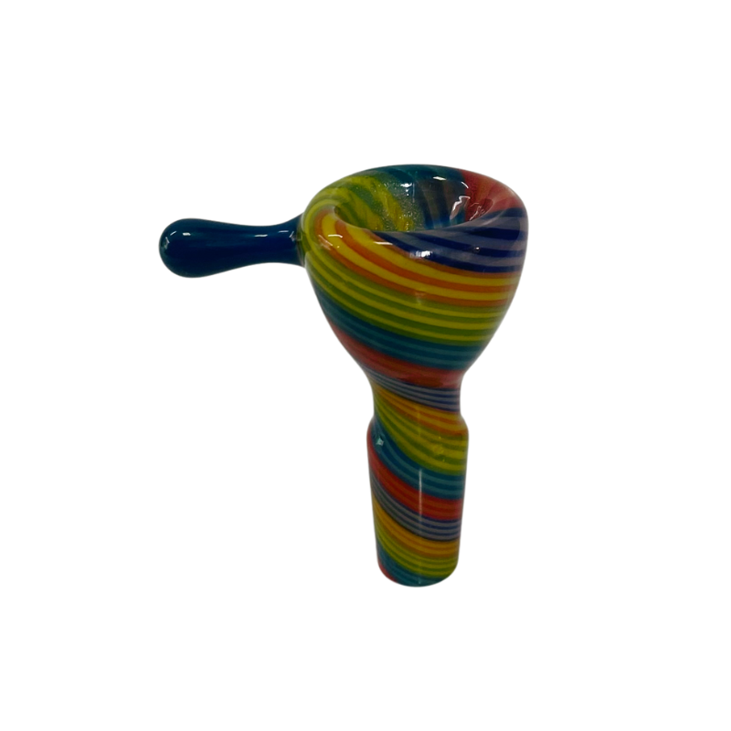 Bowl de vidrio 14mm Espiral con Agarre Grande 85
