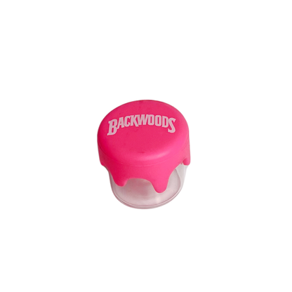 Contenedor en Vidrio y Silicona para Extracciones Rosa