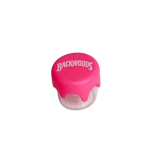 Contenedor en Vidrio y Silicona para Extracciones Rosa