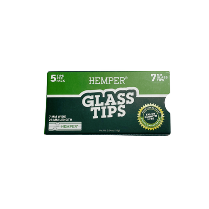 Hemper Pack de 5 Filtros de cristal 7mm