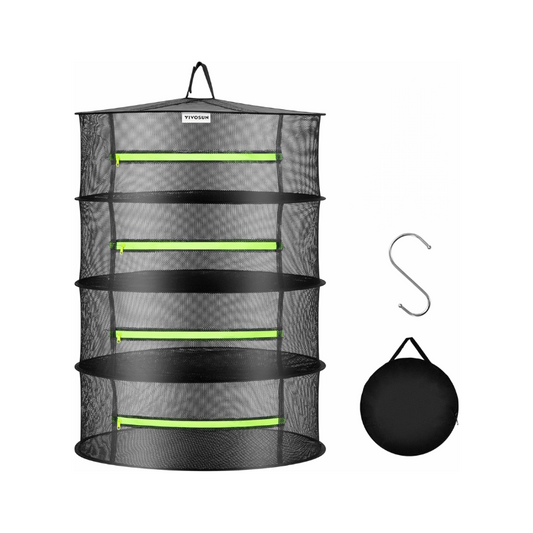 Secador cerrado VIVOSUN de 4 pisos