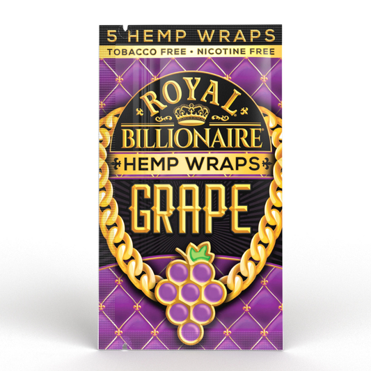 Hemp Wraps Royal Billionaire Uva