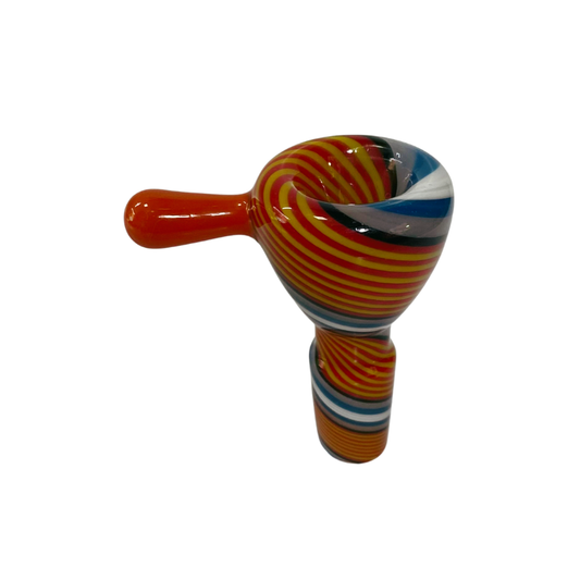 Bowl de vidrio 14mm Espiral con Agarre Grande 85