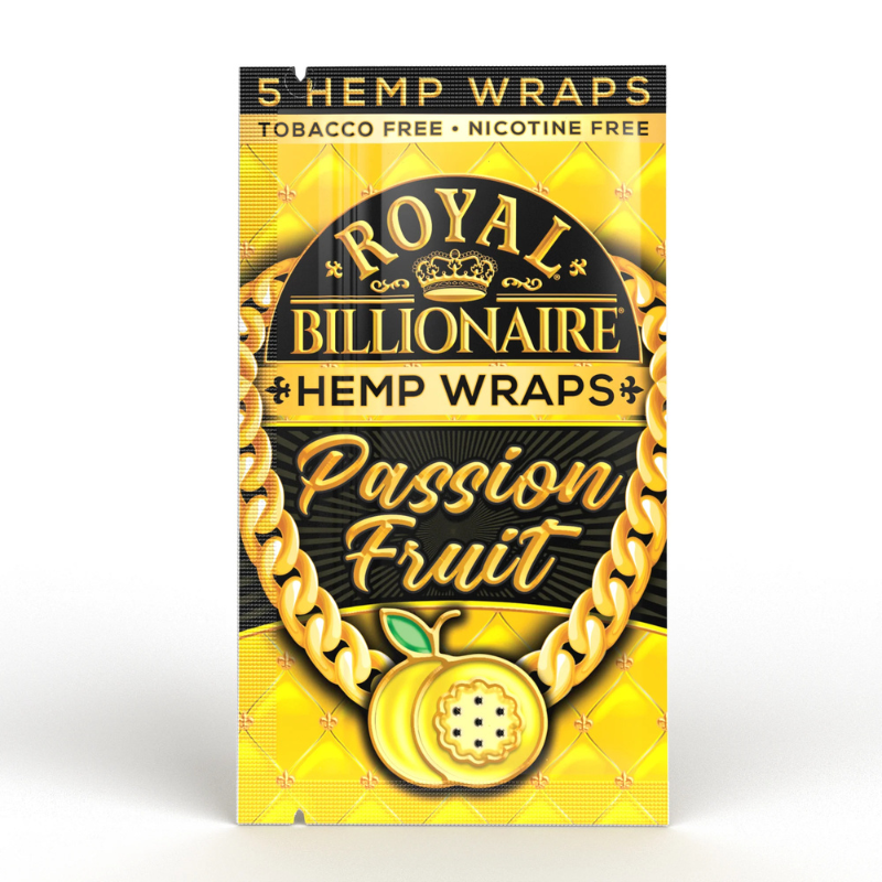 Hemp Wraps Royal Billionaire Maracuyá