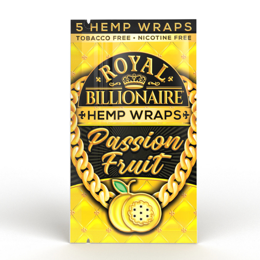 Hemp Wraps Royal Billionaire Maracuyá