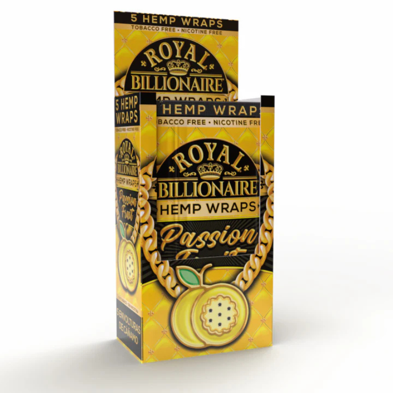 Hemp Wraps Royal Billionaire Maracuyá