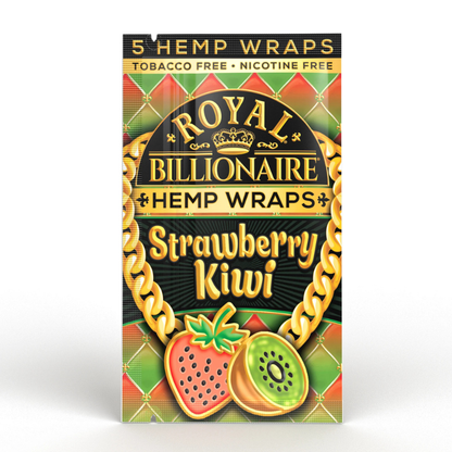 Hemp Wraps Royal Billionaire Fresa y Kiwi