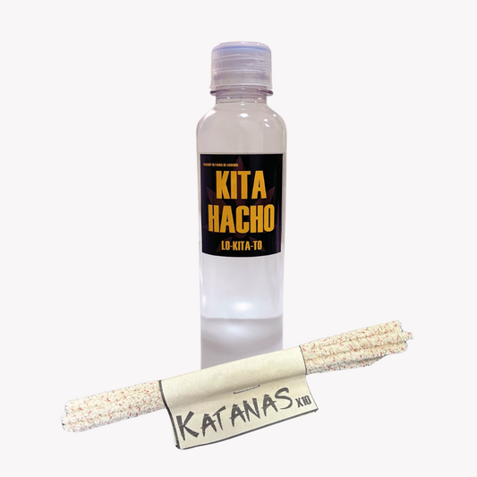 Kit Katanas + Limpiador Kitahacho 250ml