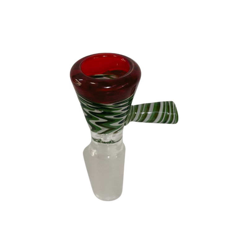 Bowl de vidrio 14mm Espiral con Agarre 78