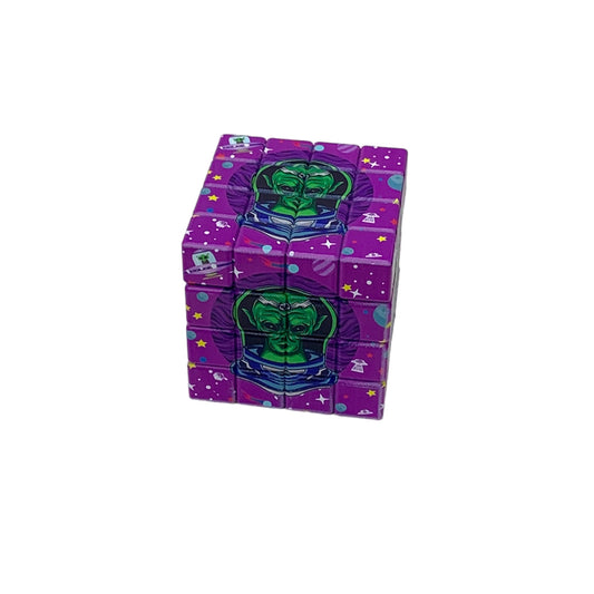 Rascador Acrilico Cubo Rubik 40