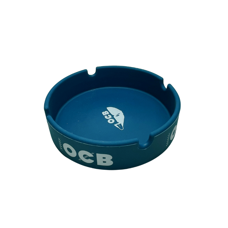 Cenicero OCB Silicona Azul