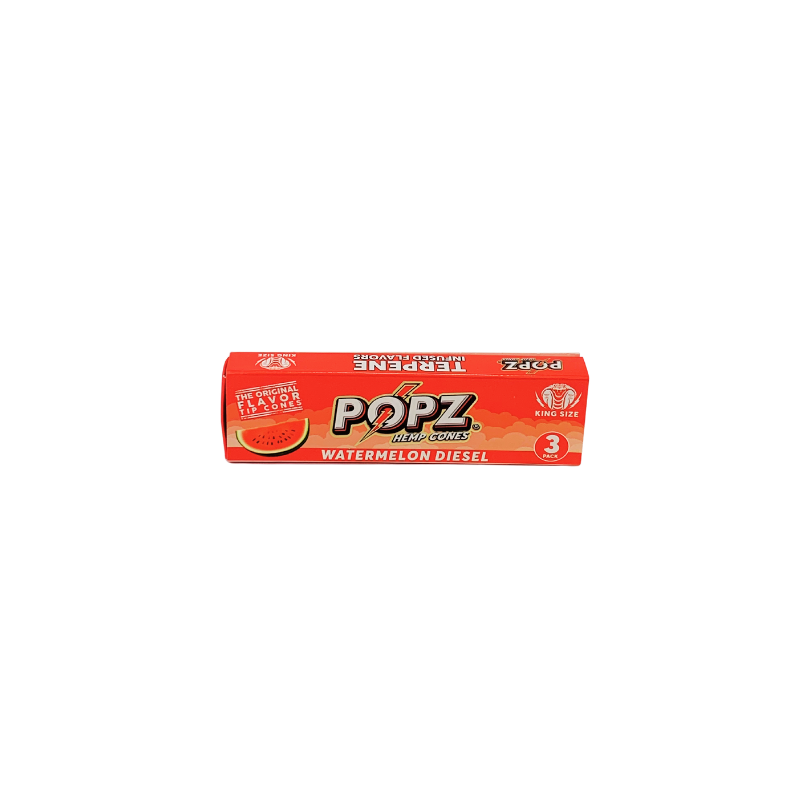 Popz Hemp Cones Watermelon Diesel