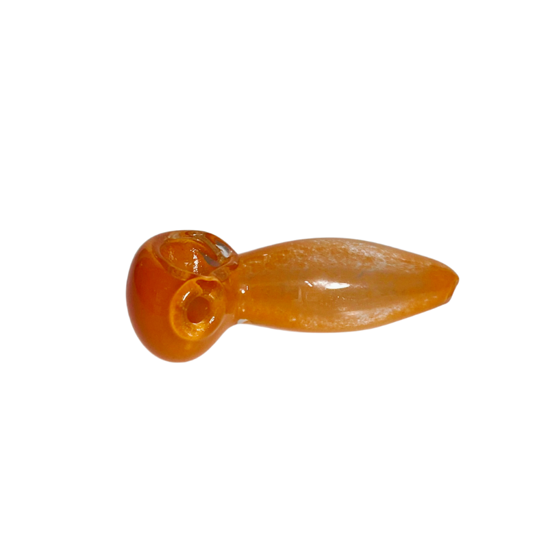 Pipa vidrio Spoon Naranja 45