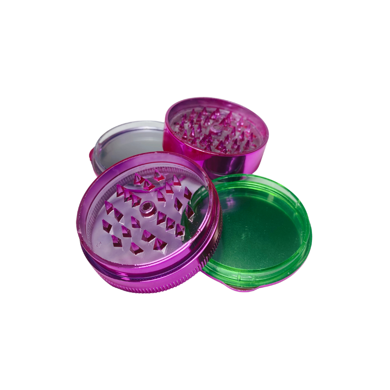 Rascador plastico Rosa Metalizado 12