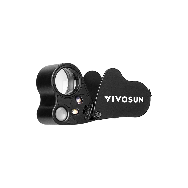 LUPA PEQUEÑA VIVOSUN + LUZ LED (DOBLE AUMENTO)