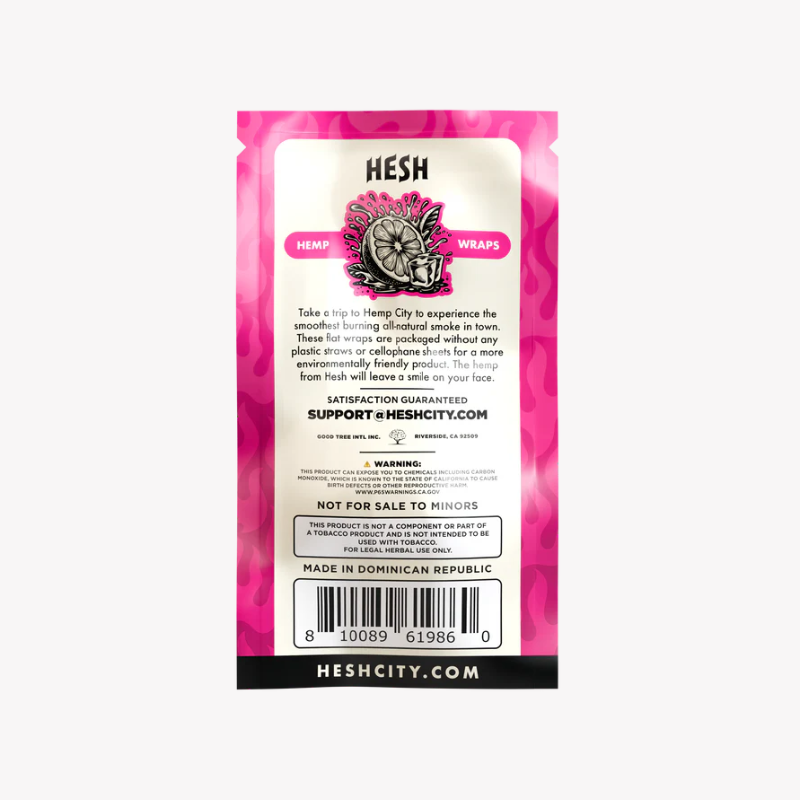 Blunt Hemp Hesh Pink Lemonade