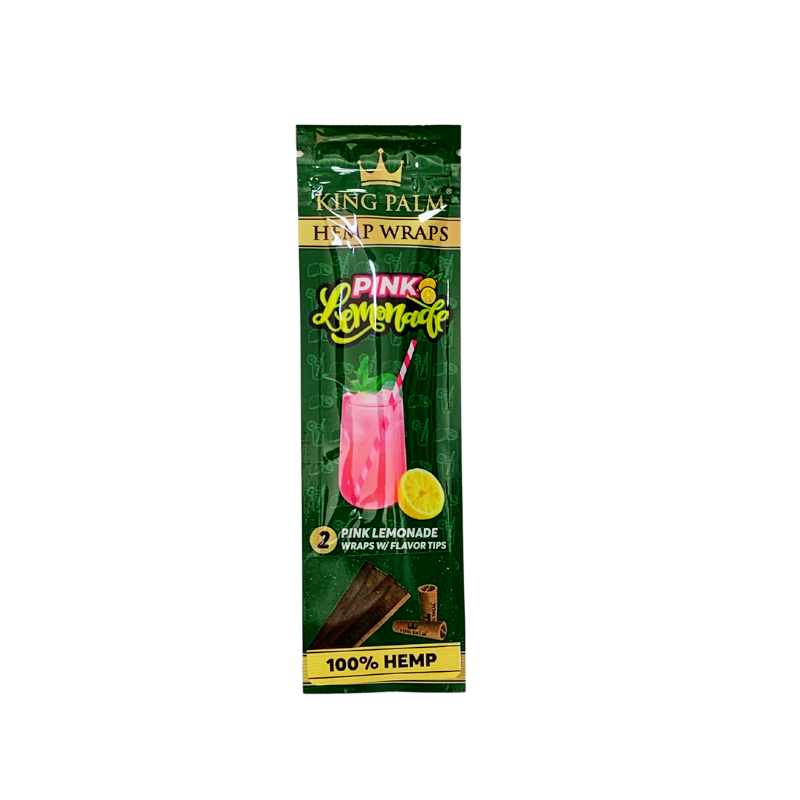 King Palm Hemp Wraps Pink Lemonade