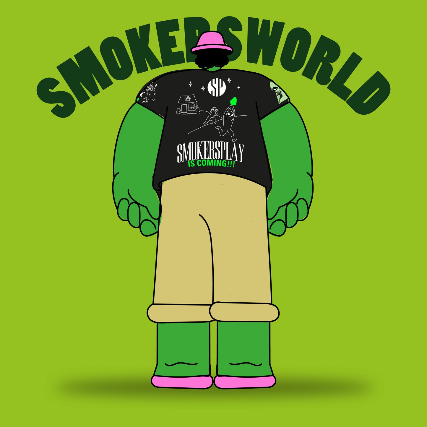 Camiseta Smokers Play Is Coming