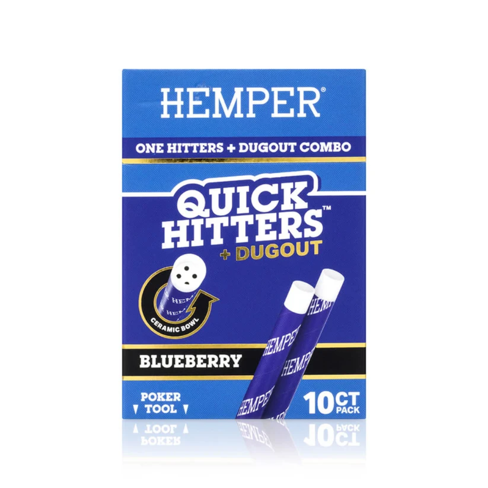 Hemper Quick Hitters + Dugout Pack Blueberry