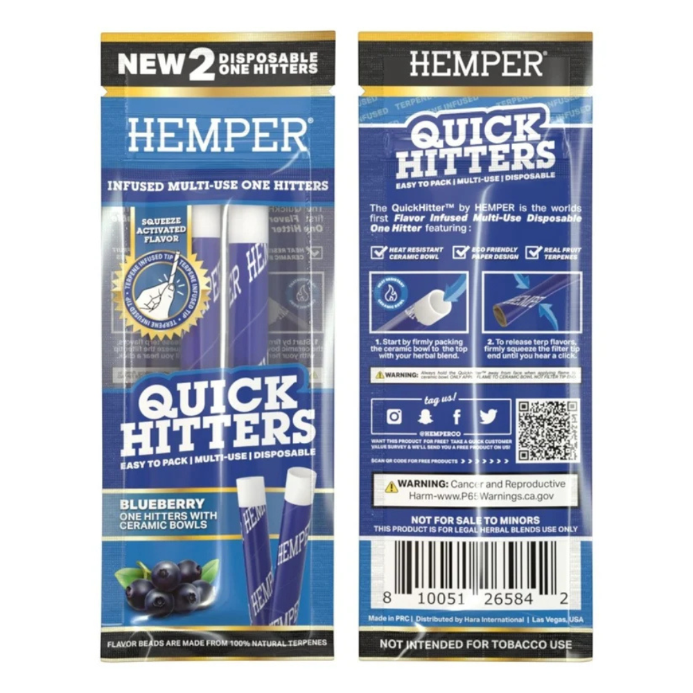 Hemper Quick Hitters BlueberryPack x2