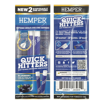 Hemper Quick Hitters BlueberryPack x2