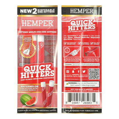 Hemper Quick Hitters Watermelon Pack x2