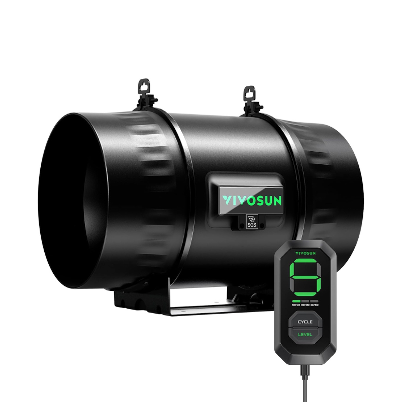 Extractor AeroZesh T8 200mm Vivosun | Ventilación | Kanamart