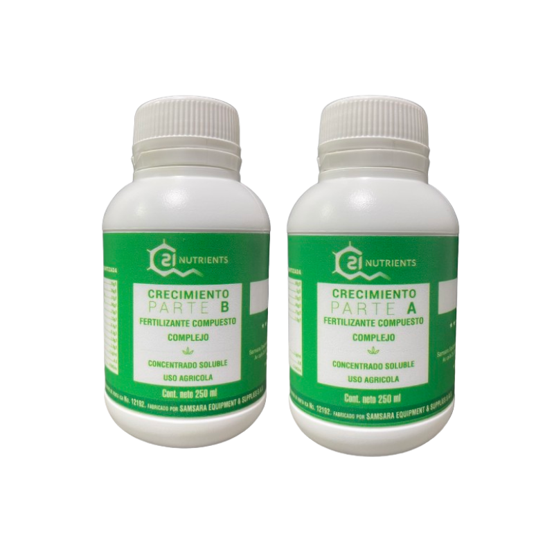 Pack Ciclo Completo C21 Nutrients 250ml | Fertilizantes | Kanamart